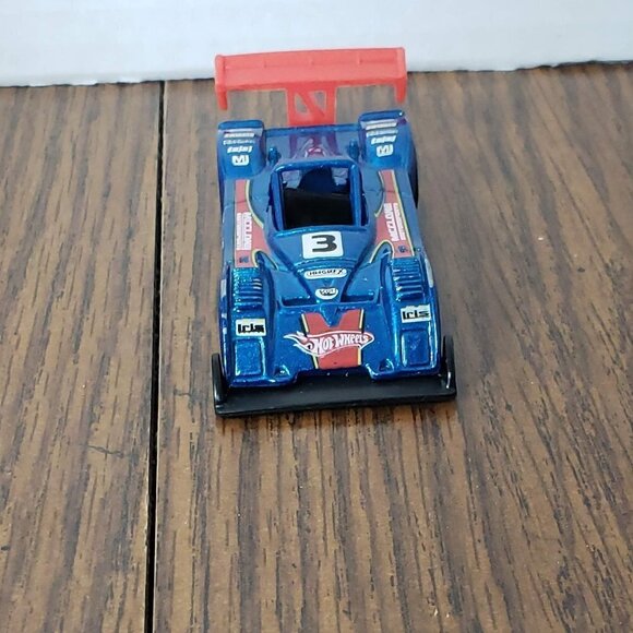 2010 Hot Wheels #156 HW Racing 8/10 RILEY & SCOTT MK III Blue - Picture 3 of 6